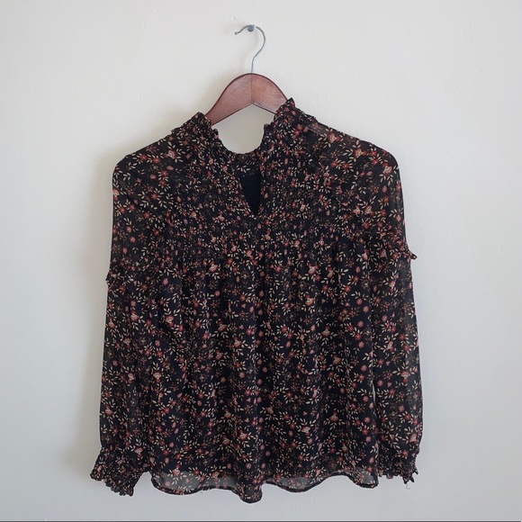 Daniel Rainn Womens Floral Blouse - Picture 2 of 6